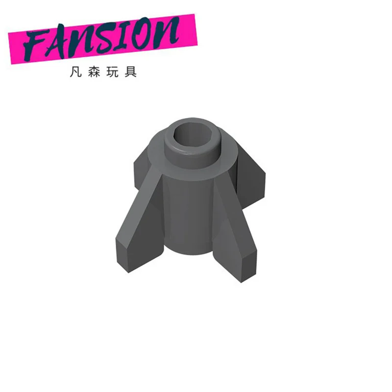 100g/228Pcs 4588  Rocket Tail Round 1 x 1 with Fins Building Blocks Loose Parts Compatible with Bricks DIY Assembly Toy