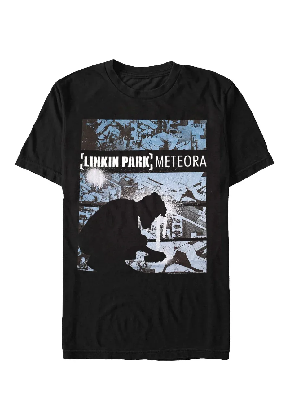 

Meteora Drip Collage Light Graphic Printing Summer Luxury Brand Cotton Men's and Women's T-Shirts Short Sleeves Street Fashion