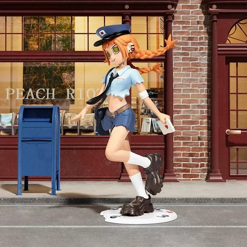 POP MART Peach Riot Rush Hour Series Scatola cieca Scatola misteriosa Caixa Sorpresa Ragazze Anime Figure Modello carino Regalo di compleanno