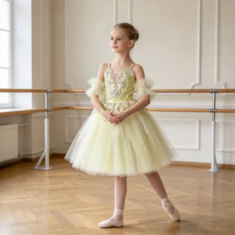 girls-tutu-costume-lace-long-gauze-skirt-multi-color-group-stage-performance-dress-kids-dance-competition-outfit