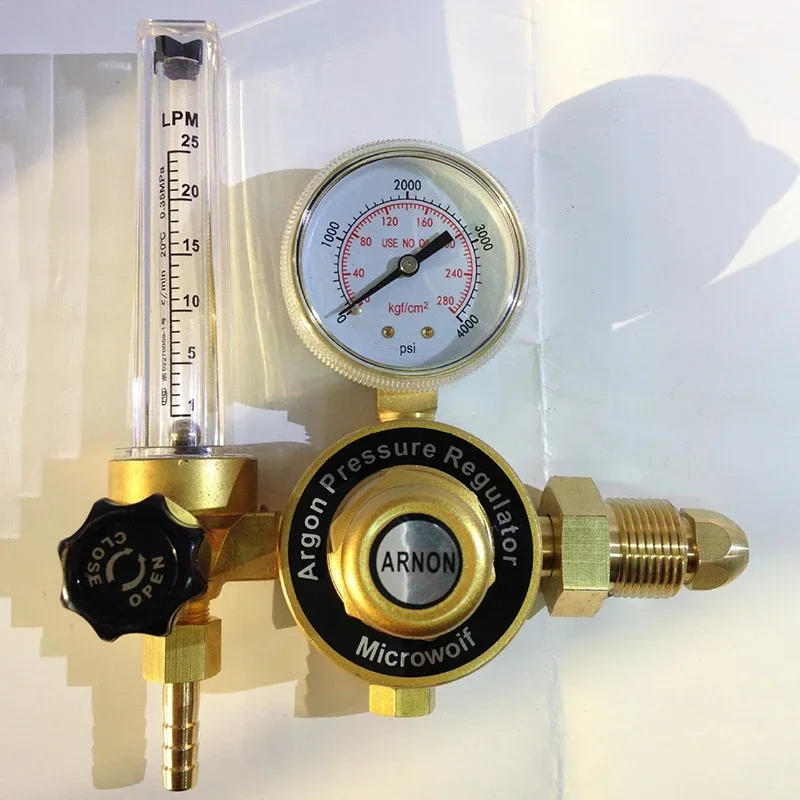 

Регулятор давления аргона с внешней резьбой G5/8 дюйма, латунный редуктор давления с наружной резьбой