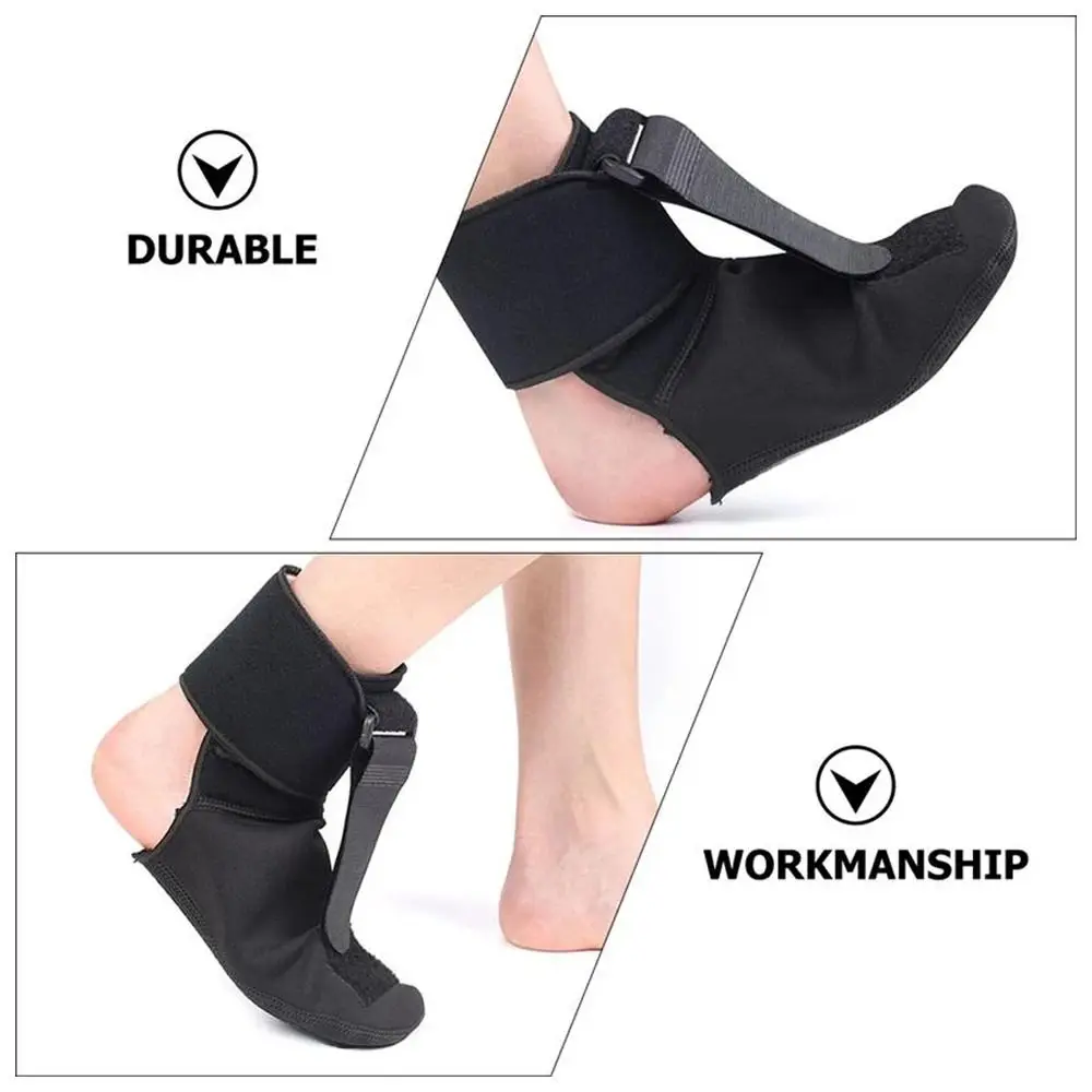 Kompressions-Plantarfasziitis-Schiene-Socke, verstellbar, atmungsaktiv, dorsale Fußheber-Orthese, komfortabel, hautfreundlich – Detail 7