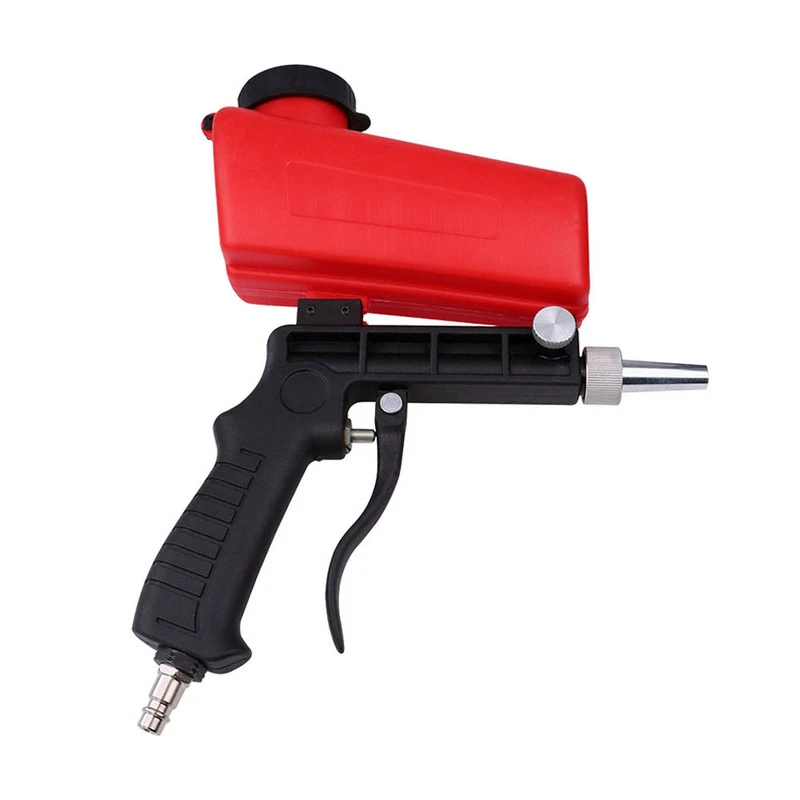 

Adjustable Sandblasting Gun 90psi Portable Sand Blaster Sand Blasting Machine Gravity Small Handheld Pneumatic Blasting Gun