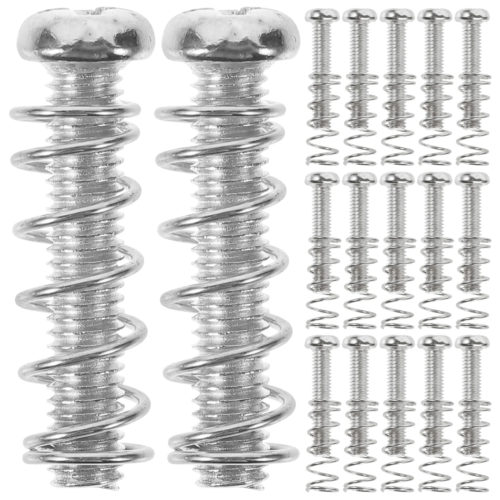 

1 set 1 Set Bridge Saddle Screws Tremolo Replacement Parts Metal Fixing Screws Electric Guitar String Locking Accessories Bridge