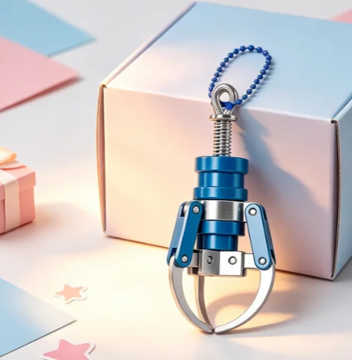 Mini Claw Gripper Keychain Fidget Decompression Toy Claw Machine Pendant Stress Relief Bag Hanging Decor