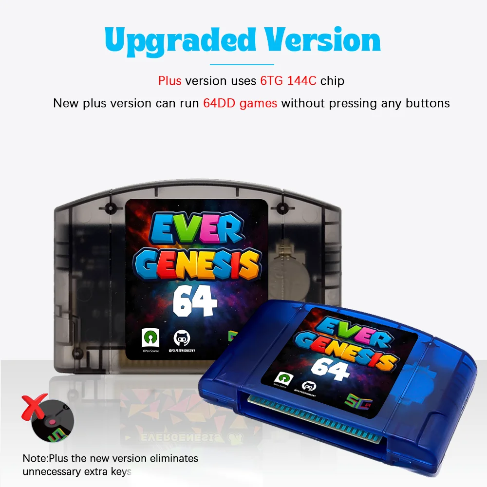 SC64 5000 in 1 N64 게임 카트리지 오픈 소스 플래시 카드 16GB/32GB 무료 TF 카드 닌텐도 64 지원 N64DD/SNES/GBC 게임