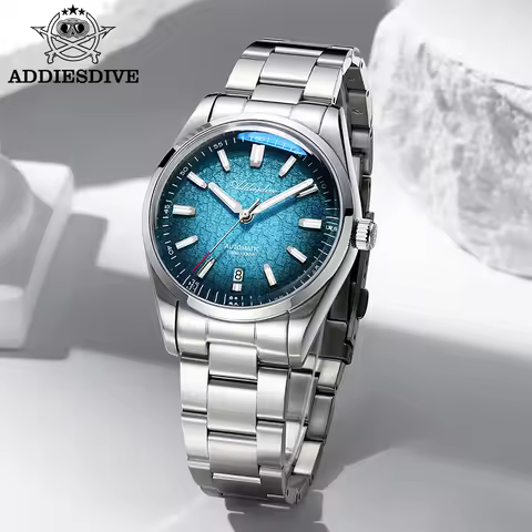 ADDIESDIVE Luxury Men's Automatic Watch BGW9 Super Luminous Bubble Mirror Glass 100m product image