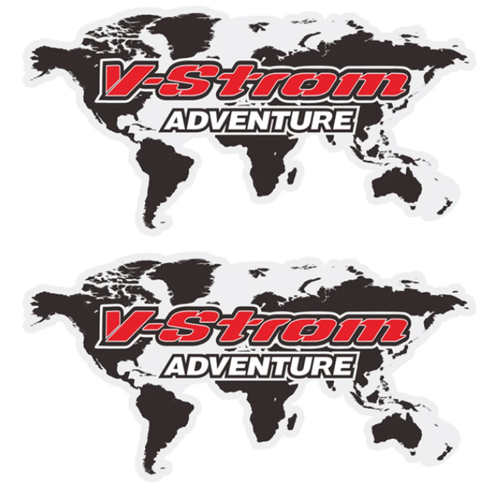 V STROM 1050XT For Suzuki V-STROM DL 1000 650 250 1050 XT Tank Pad Trunk Luggage Cases ADVENTURE Stickers VSTROM 2018 2019 2020