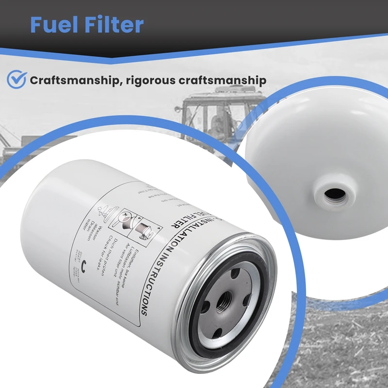 AU05 -Fuel Filter 04130241 413-0241 Compatible For Deutz Engine D2.9L4 TD2.9L4 TCD2.9L4 TCD3.6L4 Replacement