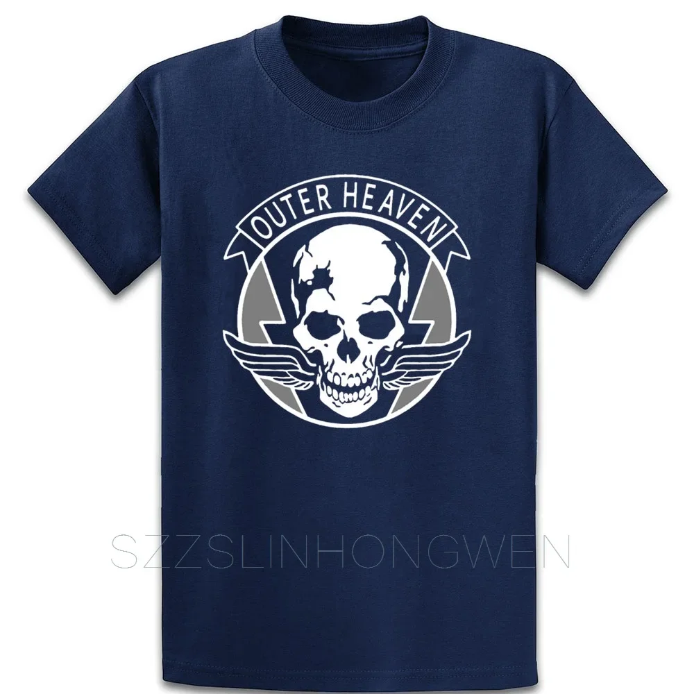 Outer Heaven Metal Gear Solid Sign Gaming T Shirt Fashion Spring Outfit Homme Character O Neck Fit Tee Shirt Shirt