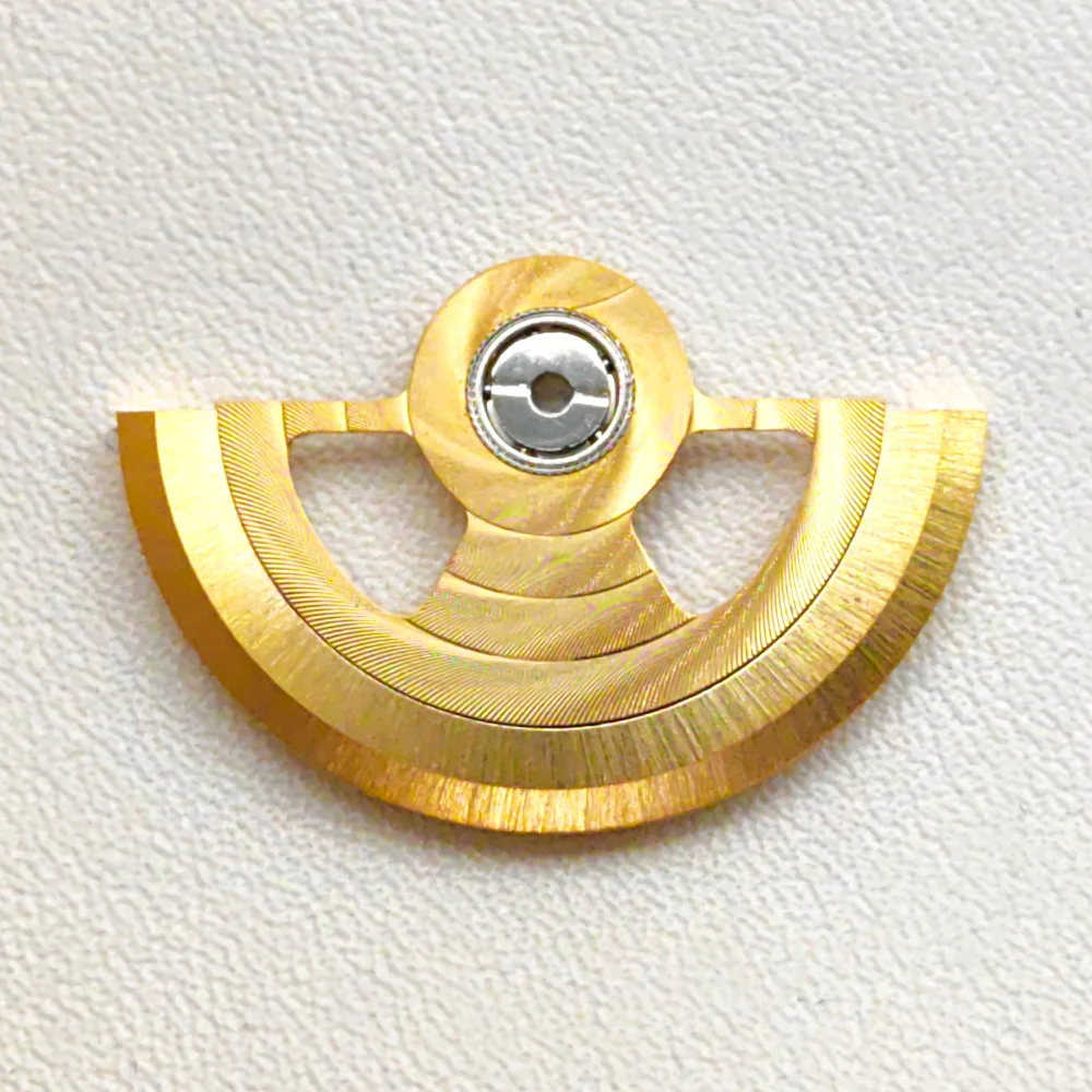 Золотой автоматический ротор NH35, роторный молоток, часть, подходит для NH36 NH38 NH39 7S26 NH35, ротор с вращающимся грузом