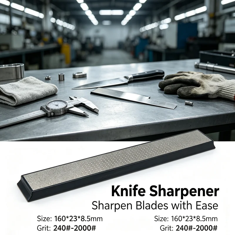 Starry Surface Diamond Stone Whetstone Bar 240-2000# Multi-functional Sharpener for Kitchen Knife Scissors Razor
