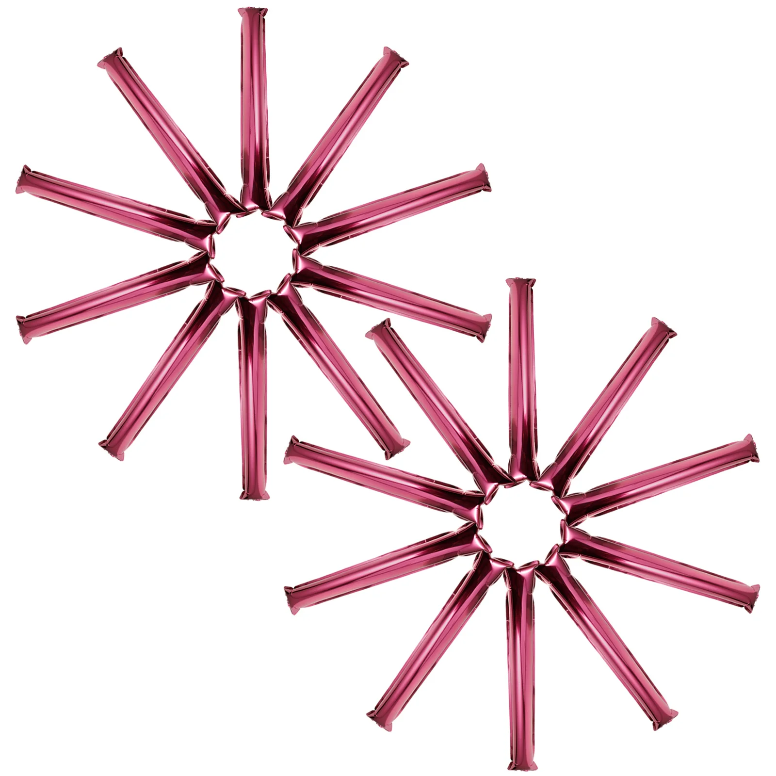 

20 Pcs Cheer Stick Party Cheering Sticks Inflatable Accessories Noisemaker Aluminum Film
