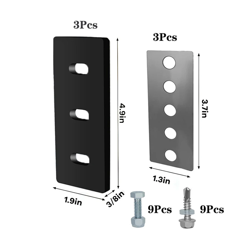Rubber Paddle Replacement Blower Stainless Steel Parts Snow Blower Kit 3-Paddle Configuration 304 Stainless Steel
