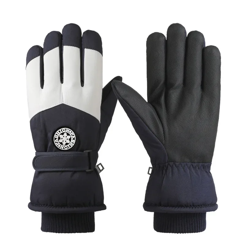 Waterdichte Ski Handschoenen Dames Winter Touchscreen Sneeuw Handschoenen Fleece Gevoerde Warme Thermische Handschoenen Voor Snowboardskiën Fietsen