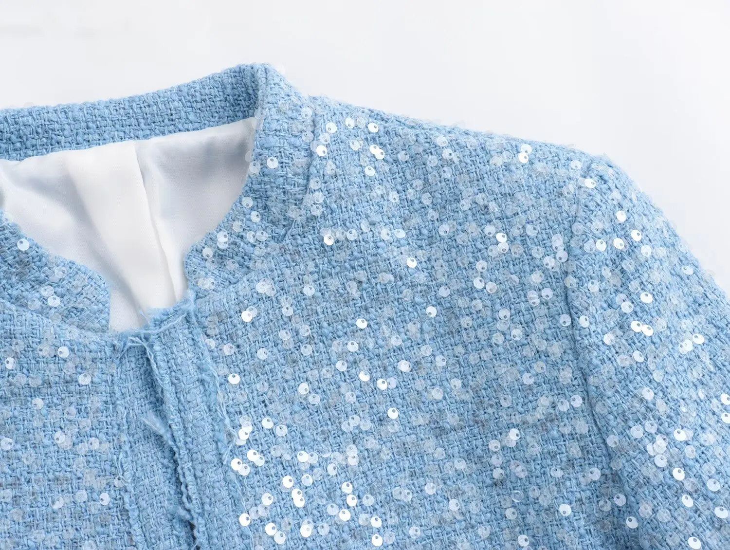 유럽 및 미국 2025 가을 신상품, 다재다능하고 패셔너블한 프렌치 스타일 긴 소매 비즈 자켓