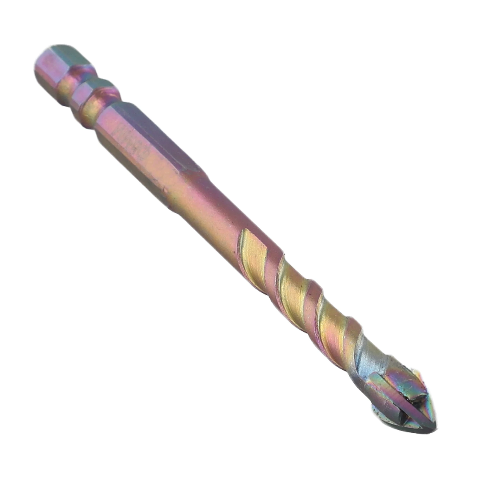 كربيد لقمة ثقب للزجاج مجموعة لقمة مثقاب مثقاب 6.35 مللي متر عرقوب 95 مللي متر طول الاستخدام الجاف الرطب سهلة الاستخدام صلابة عالية