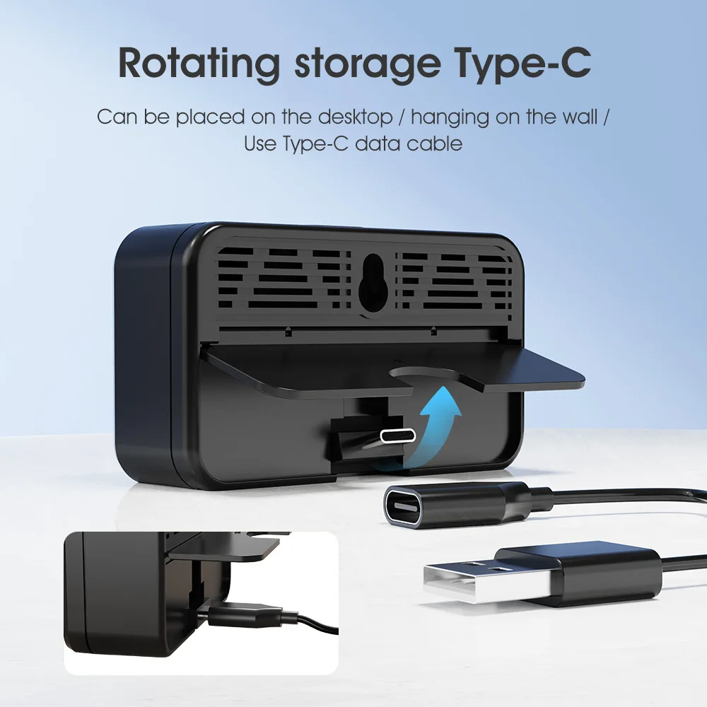 

Smart Wireless WiFi Hygrometer Thermometer Sensor Monitor with Backlight App Voice Remote Control Alexa Google Home