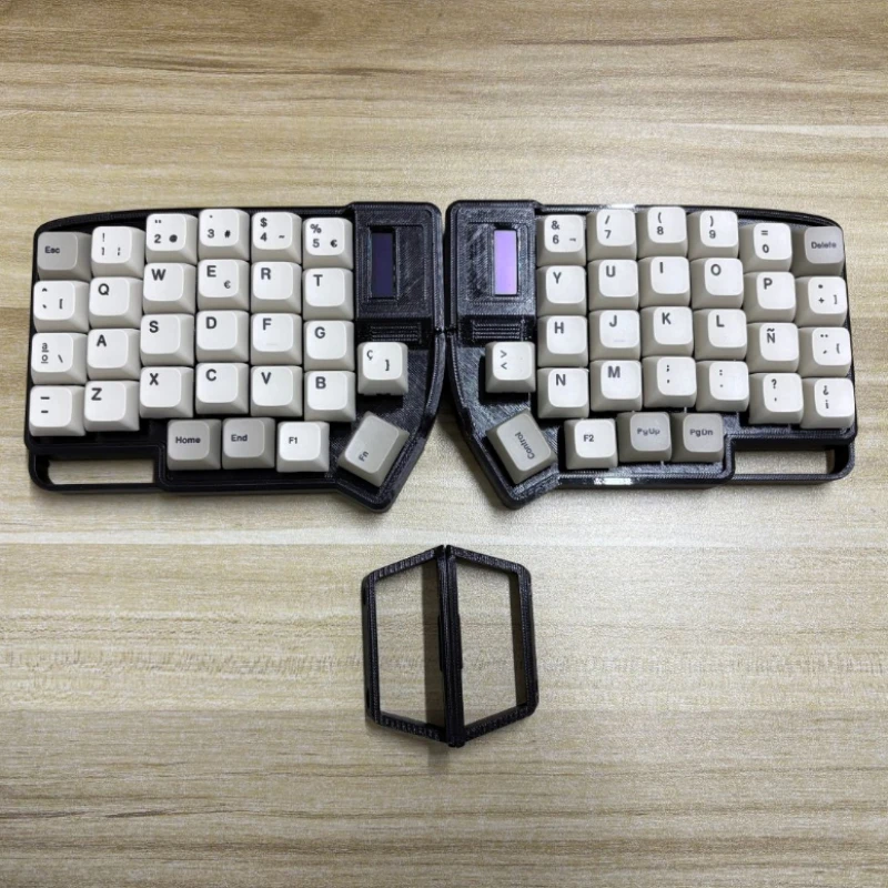 Lily58 Bluetooth Split Keyboard Kit Customized Dual Mode Wired Hot-swapping ZMK Ergonomics E-sports Gaming Office Keyboard DIY