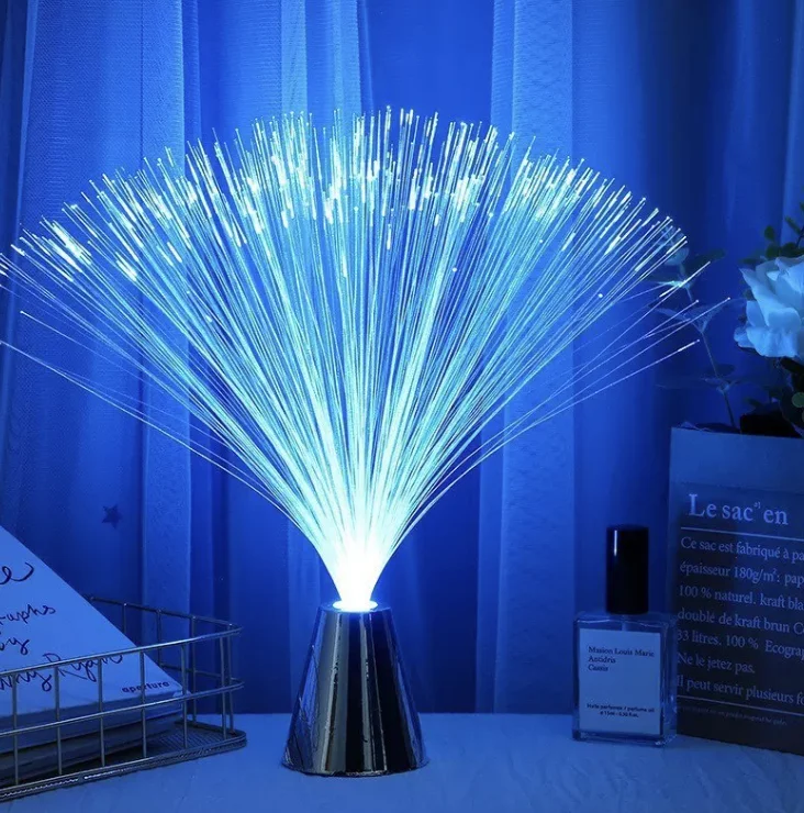 LED fiber optic equipment home colorful color-changing gypsy star ball decoration atmosphere mini equipment