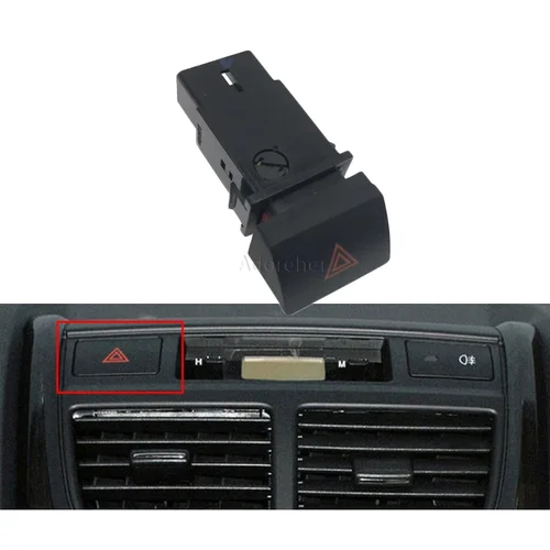 Interruptor de emergencia de advertencia de doble Flash Cat, interruptor de peligro de luz de salto doble para Hyundai, Kia, SPORTAGE