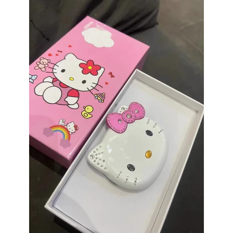 New 2023 kawaii Hello Kitty flip phone cartoon cute taiml mini phone birthday gifts toys