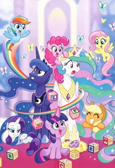 Anime My Little Pony Jigsaw Puzzles 500/1000/1200/2000 PCS Modern Wall Decor for Living Room Bedroom Perfect Gift