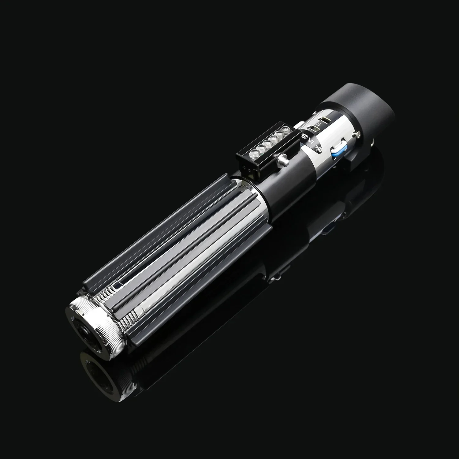 TXQSABER Darth Vader RGB Pixel heavy dueling laser sword Smooth Swing Metal Handle lightsaber Cosplay 12 Colors foc dueling