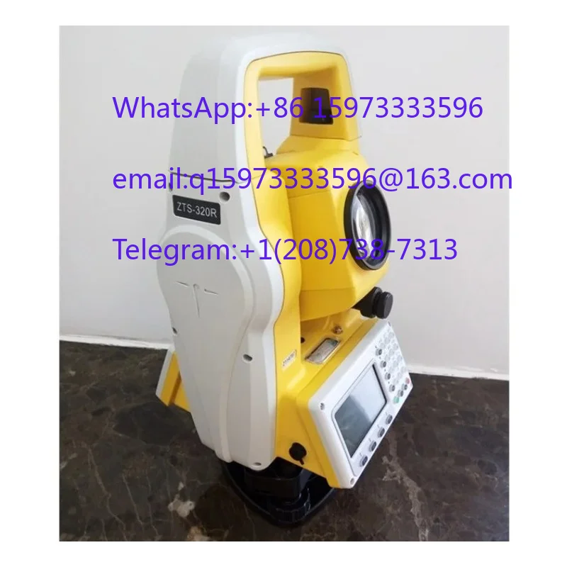 Total Station Surveying Instrument with High Precision, Suitable for Construction & Topographic Survey, Stable Performance