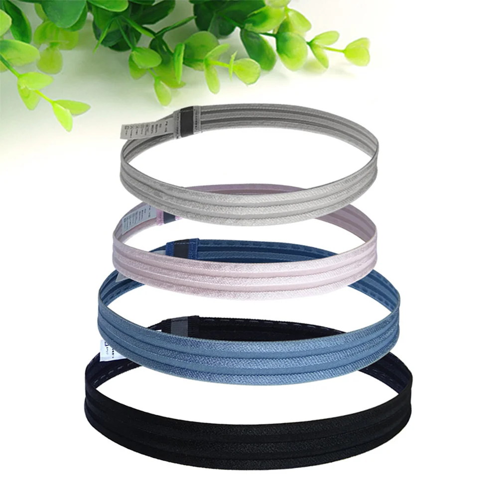 

3 Pcs Reflective Sports Hair Band Hairband Headbands Sweatband Non-Slip Headwrap