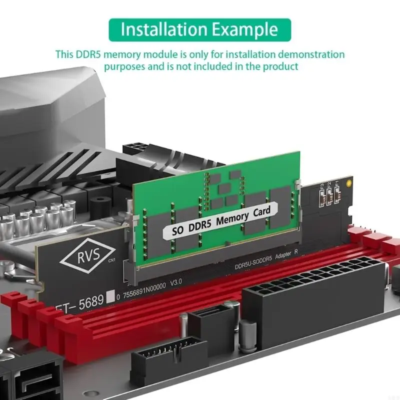 コンポーネントメーカー83ce用のプロフェッショナルso-ddr5からddr5-u-dimmコンバーターボード