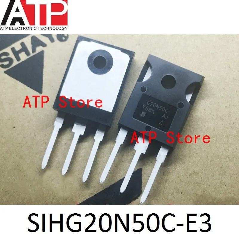 

10-50 шт. 100% новые импортные оригинальные транзисторы G20N50C SIHG20N50C SIHG20N50C-E3 TO-247 N-канальный МОП-транзистор 20A 500 В