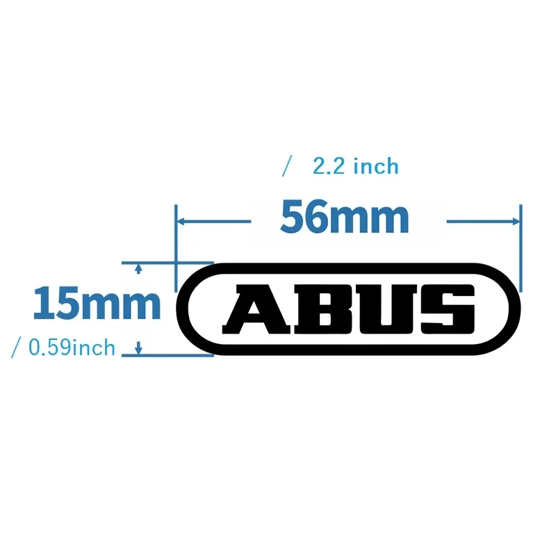 Bicycle Helmet Frame Stickers for ABUS MTB Road Bike Cycling Waterproof Sunscreen Antifade Paint Protection Decals