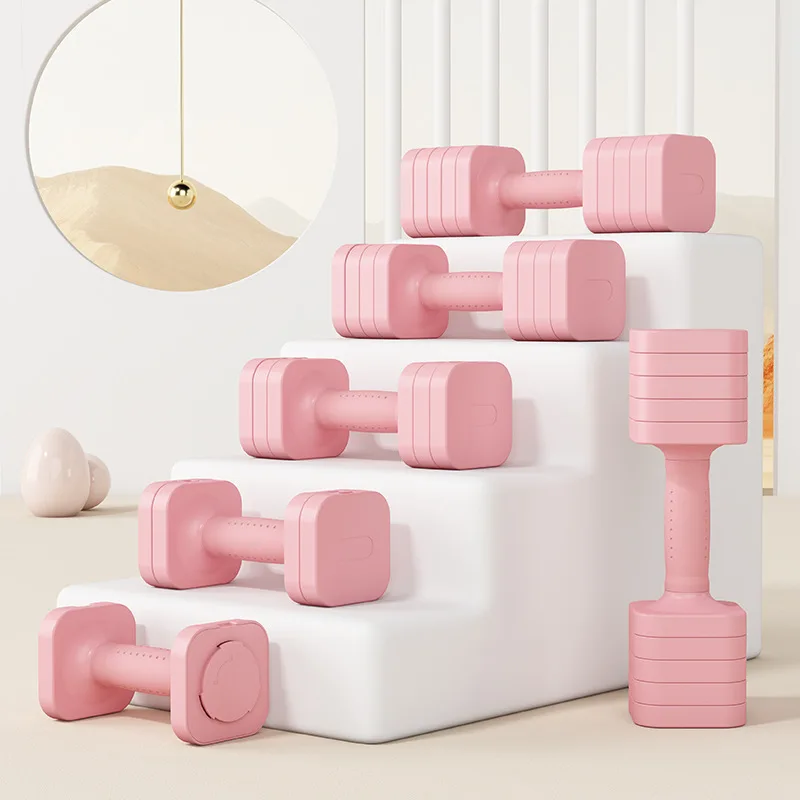Mancuernas ajustables para ejercicio de 5kg, mancuernas ajustables para gimnasio en casa, 10 kg/par, venta al por mayor