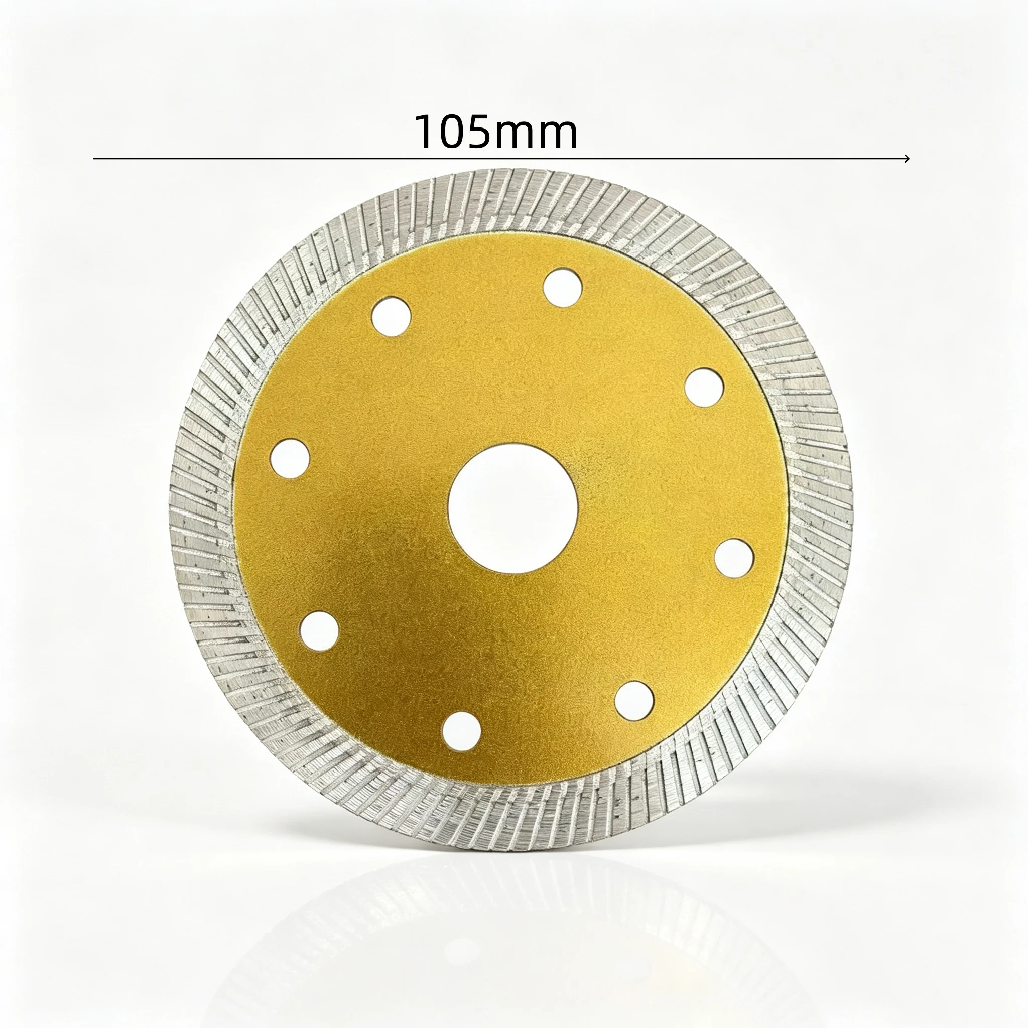 105mm Turbo Diamond Saw Blade, 20mm Inner Hole Granite Marble Tile Cutting Disc For Angle Grinder, Sharp Thin Diamond Cutting Wh