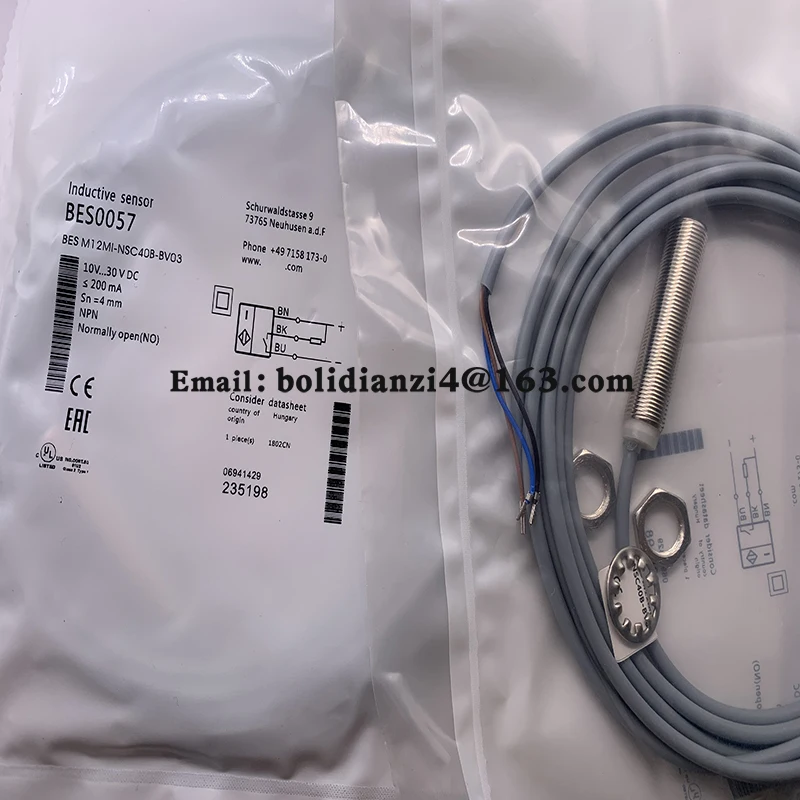 New Sensor For Proximity Switch M12MI-NSC40B-BV03 BES M12MI-POC40B-BP05 In Stock