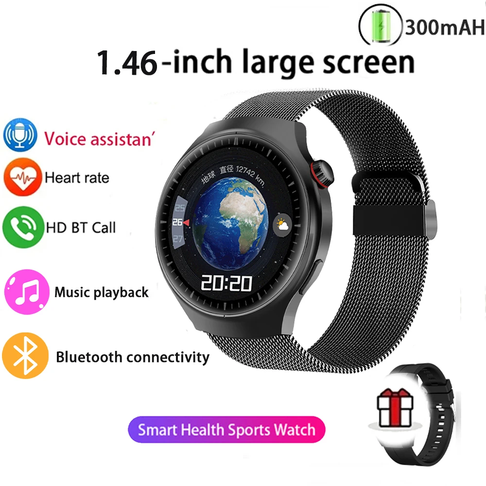 2025 New Men Smart Watch NFC Watch S10 Pro GPS 360*360 HD Screen AMOLED Heart rate BT Call Health Monitoring Women Smartwatches
