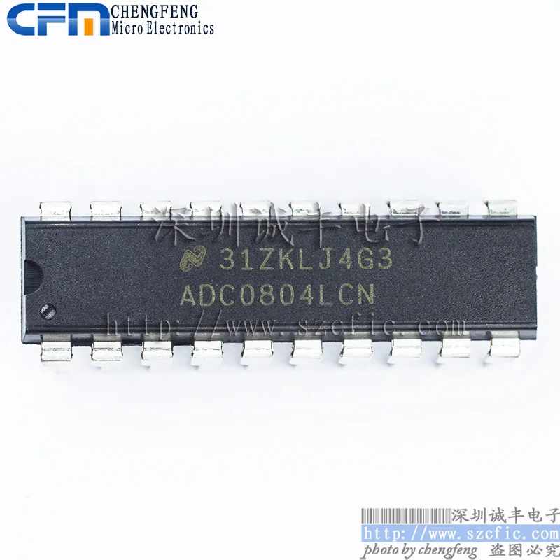 5PCS ADC0804LCN ADC0804  DIP  A/D