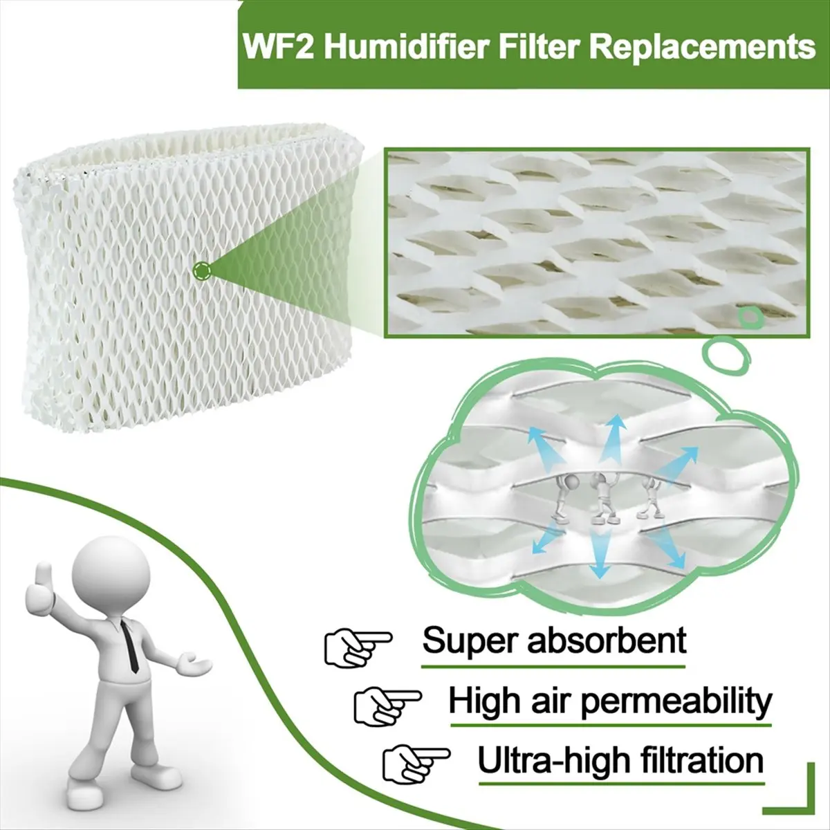 استبدال مرشحات المرطب A97G لسلسلة Wf2 V3100 V3500N V3500 V3700 V3800 V3900 3020 1118 #1