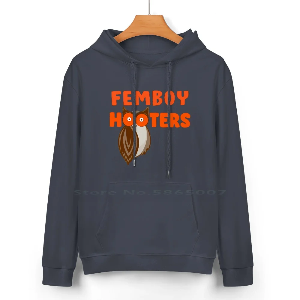 Femboy Hooters Pure Cotton Hoodie Sweater 24 Colors The Femboy Hooters Femboy Hooters Art Femboy Hooters Painting Femboy