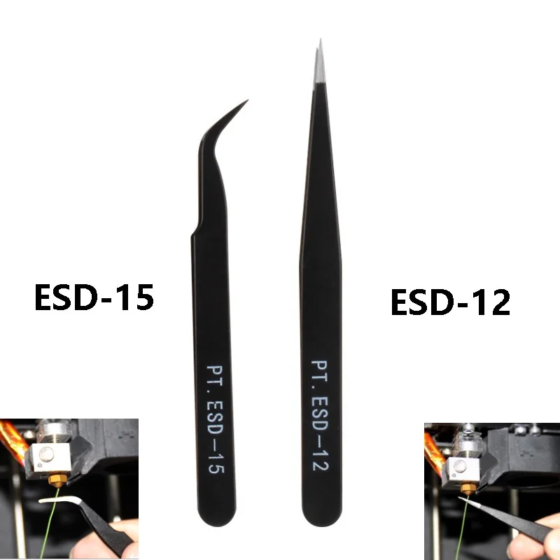 3D-Drucker MK8 MK10 Schraubenschlüssel-Set, Kreuzschlitzschlüssel für die Düsenreinigung, Kupferbürstenwerkzeug, Pinzette, L-Schraubenschlüssel für Ender 3, 5, CR-10 – Detail 15
