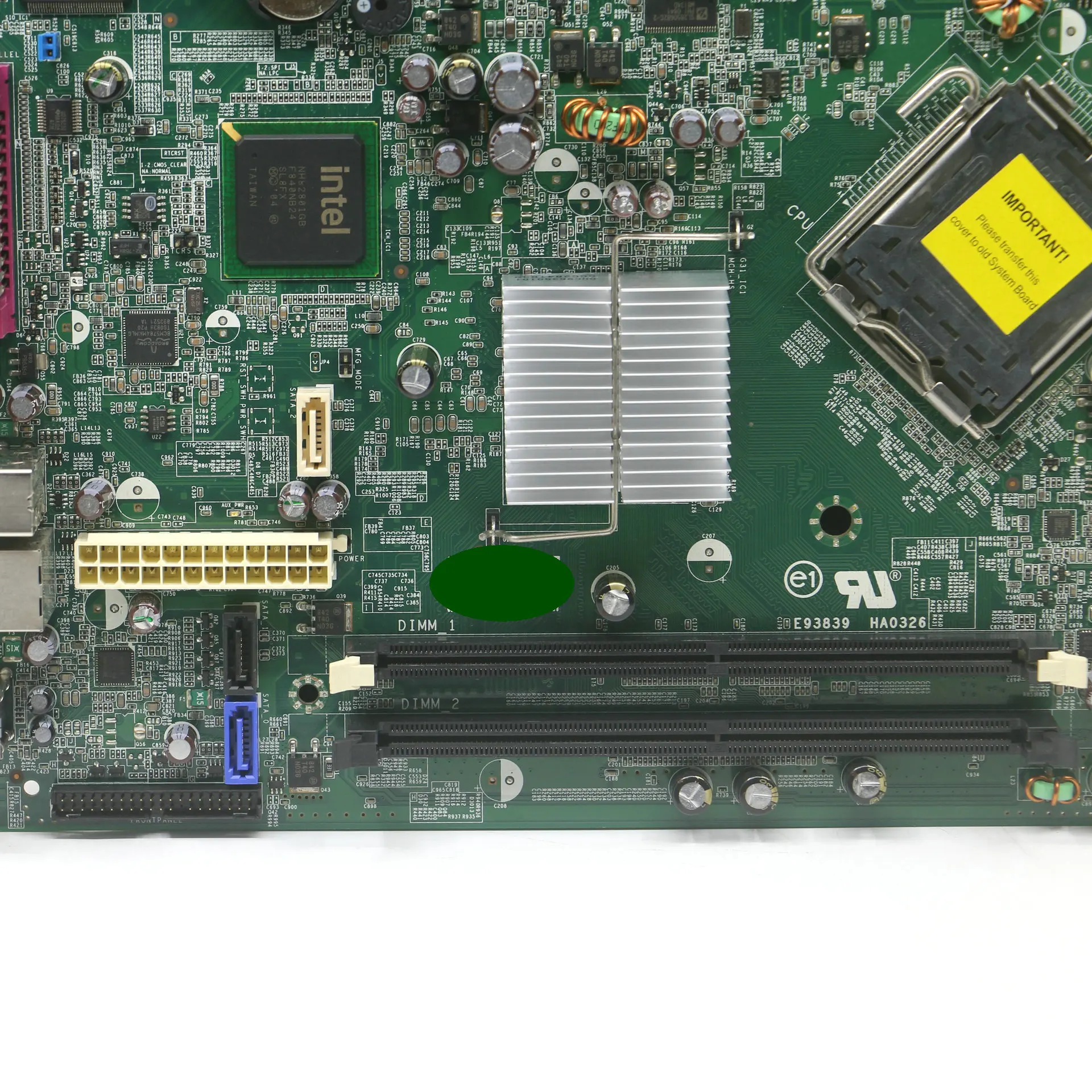 Für Dell Optiplex 360 dt 360dt Desktop-Motherboard t656f 0 t656f CN-0T656F e93839 ha0326 lag775 ddr2 Mainboard 100% getestet