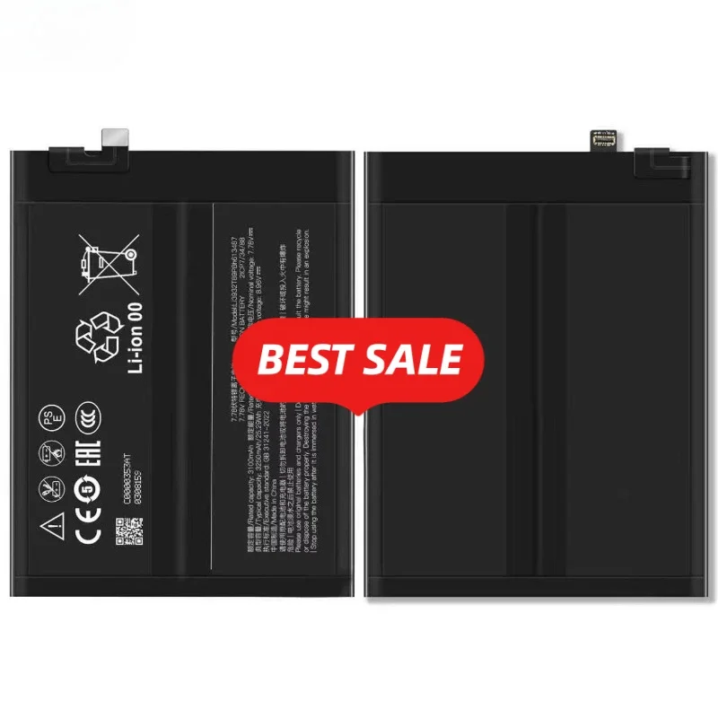 Li3932T89P8h613487 for ZTE Red Magic 9 PRO/NX769J Phone Battery 0 Cycle High Capacity Battery Replacement Bateria with Tools