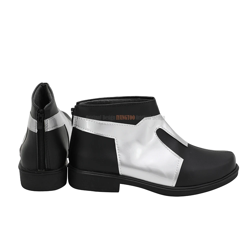 Sepatu Boots Cosplay Kabuto Rider Bertopeng Rider Sepatu Kulit Buatan Khusus