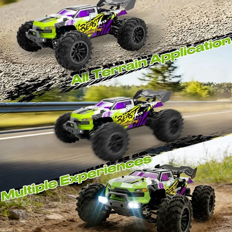 

RC Cars For Boys 1/16 Scale 40 Km/H High Speed Remote Control Monster Truck , Gift Boy