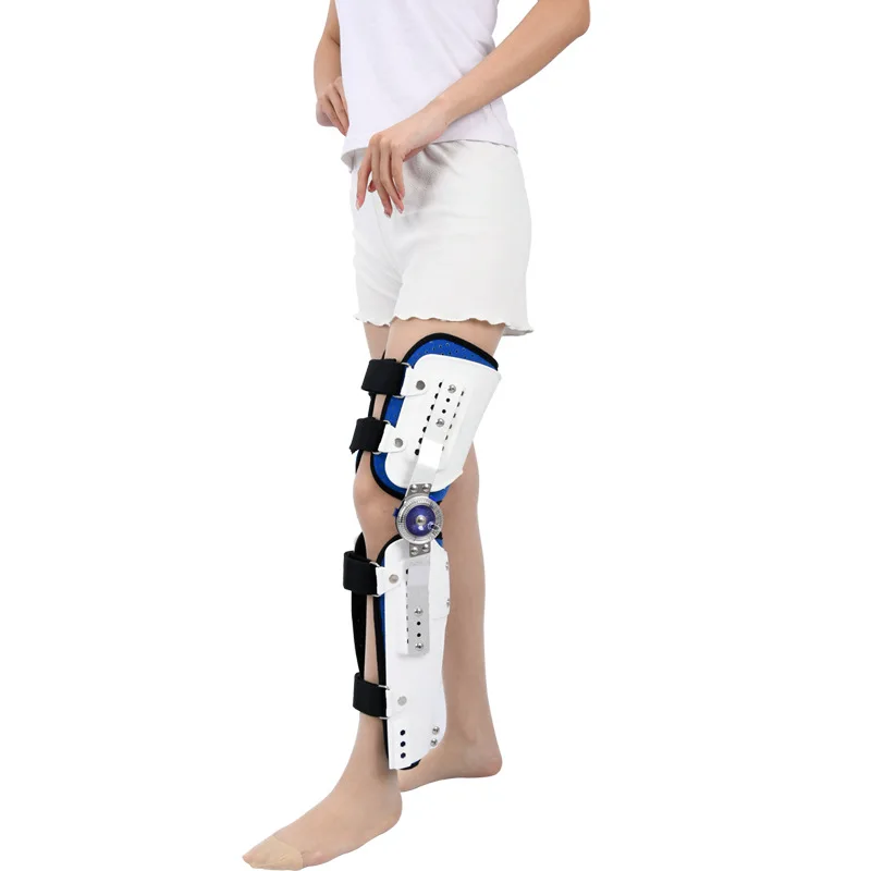 

Plastic-shaped Knee Joint Brace Support Leg Knee Ankle Foot Limiter Fixed Support Trainer Rehabilitation Training