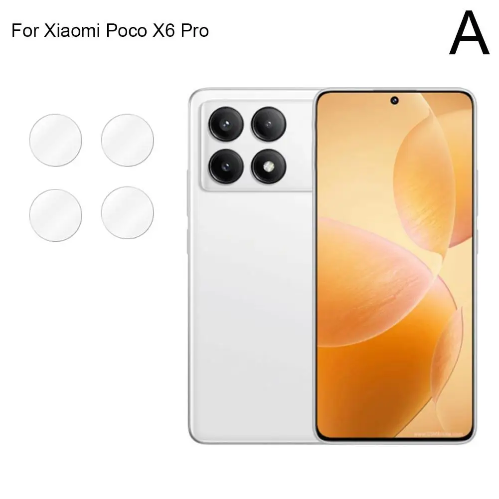 Per xiaomi poco x6/x6pro Lens film Camera Lens Glass Screen Protector su x6/x6pro Ptotective split/integrated Film Glass