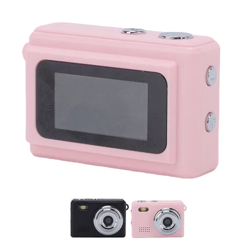 Llavero cámara digital 1080P HD 2MP 100 minutos de duración de la batería cámara de vídeo pequeña portátil con correa para la muñeca para estudiantes Campus