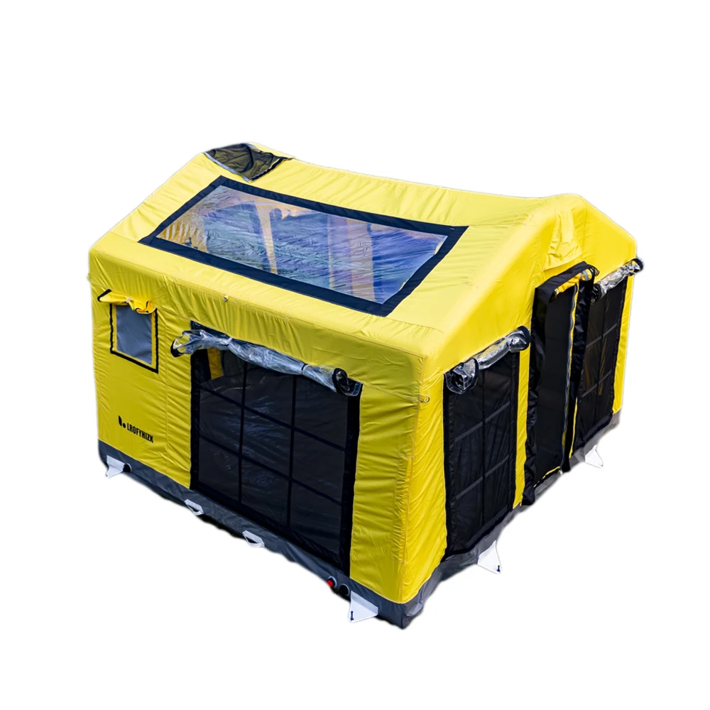 Reliable Inflatable Tent With Safe Structure Perfect For Family Outdoor Leisure And Camping
