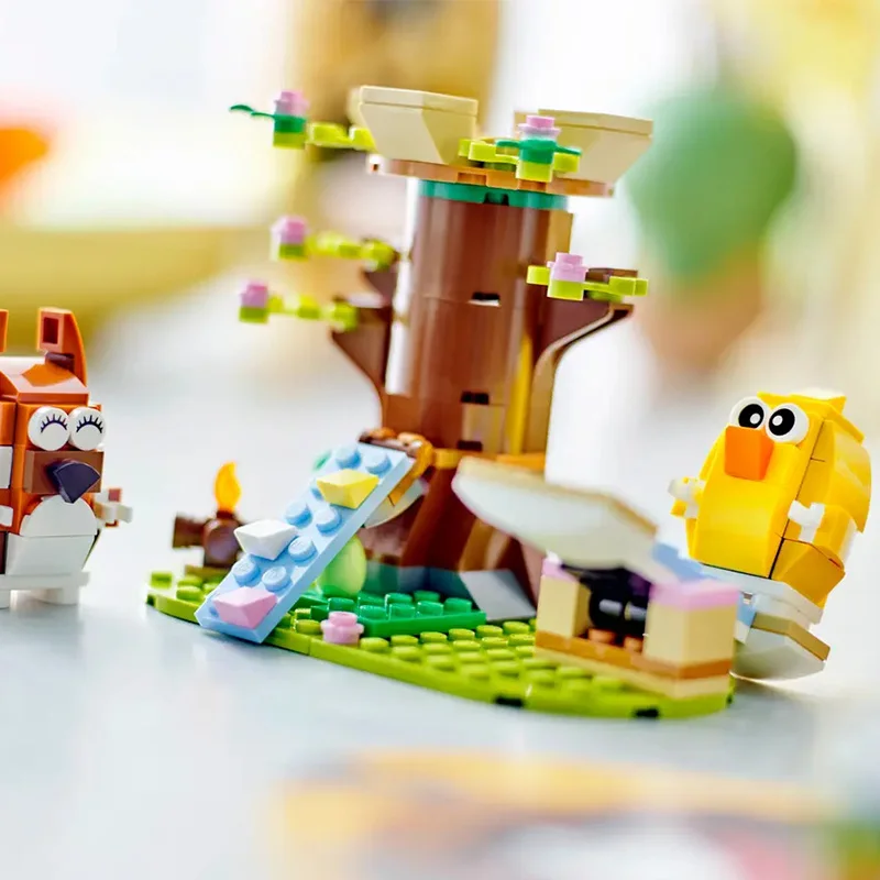 LEGO blocs de construction série créative 40709 parc d'animaux de printemps garçons et filles enfants Puzzle assemblage blocs de construction jouet cadeau